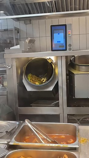 Thefuture of cooking! 🍳The automatic cooking machine takes the hassle out of meal prep.#SmartKitchen #CookingRevolution #TechInnovation #FutureOfCooking" | In Zhejiang
