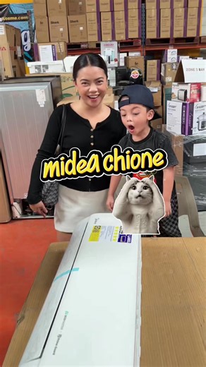 Replying to @✨Chen✨Chloe✨ Pangatlong aircon na natin to kay @Mang Kosme Bodega pero this time MIDEA CHIONE Full DC Inverter naman ang binili natin kasi super tipid daw sa kuryente ang Full DC vs Regular Inverter! #MideaHomeChallenge #MideaChione #fulldcinverteraircon #aircon #splittypeinverter