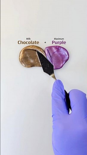 How to make Deep Ruby Slime Color Shade 🎨😍#colormixing #painting #colorshades