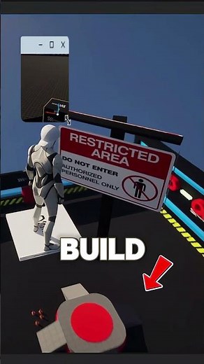 3D Widgets = Instant Elevators? 🛗| UE5 Trick #unrealengine5 #gamedev