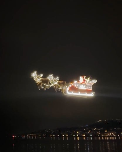 16M views · 329K reactions | "Witnessed Santa flying through Switzerland"  | Magic Hands Creations | Facebook
