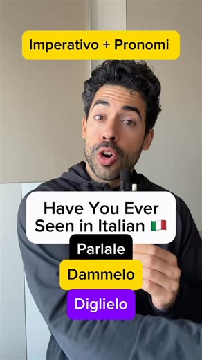 21K views · 729 reactions | Imperative & Pronouns in Italian  #italian #italiano | Italian Teacher Tony | Facebook