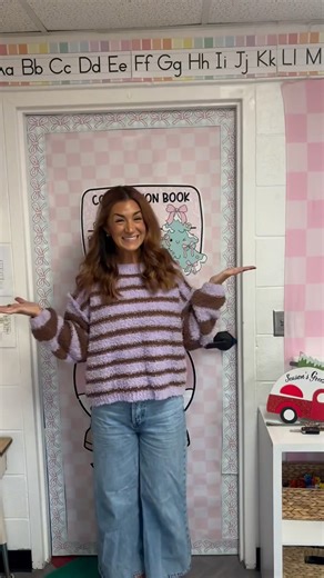 Schoolgirl Style / Stylish Classroom Decor for Teachers on Instagram: "Frosted school days has our hearts!! 🩷 We love this door from @hannabethh__ ! Get yours at the link in our bio! christmas classroom decor, christmas classroom door decor, classroom door ideas, holiday classroom decor #classroomdecor #classroomdecorideas #christmasclassroomdecor #holidaydecor #classroomdoor #bulletinboardideas #bulletinboards #teachertribe #teachersfollowteachers"