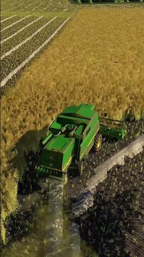 FS19 - Harvesting Field at Six Ashes