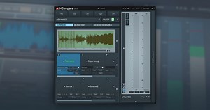 Save 60% on MCompare mixing & mastering reference plugin by Meldaproduction