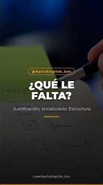 Sube tu Aptis Grammar C1 | Clave del artículo 'an' para profesores