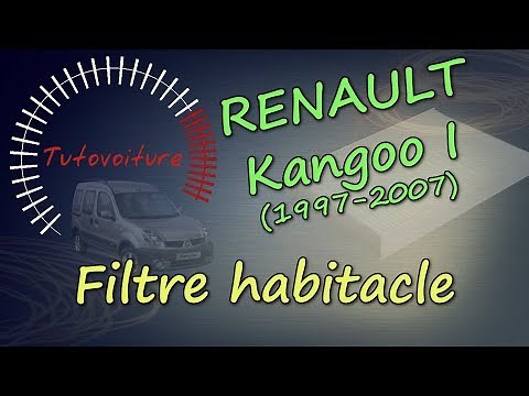 Filtre habitacle - Renault Kangoo