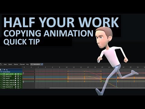Animation | Copy flipped Keyframes | Blender 2.8
