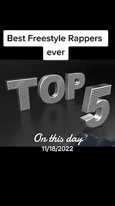 #onthisday top 5 best freestyle rappers #rap #rapper #freestylerap #hiphop #top5 #harrymack #eyedea #thesaurus #illmaculate #juicethemc #supernat | Rap Freestyle