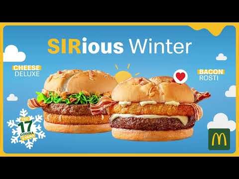 McDonald's Hrvatska - Stigla je SIRious Winter ponuda!