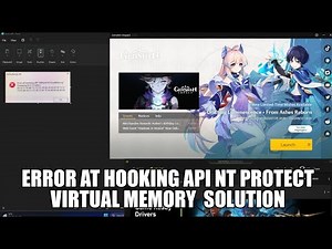 Error at hooking API NTProtectVirtualMemory solution for Genshin Impact
