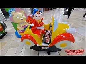 2000s Jolly Roger Coin Operated Car Kiddie Ride - Noddy