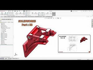 SolidWorks tutorial 3D Modeling: Part 88