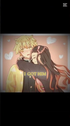 Nezuko x Zenitsu 💛🩷 #demonslayer #kimetsunoyaiba