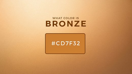 What Color Is Bronze? About Bronze Color
