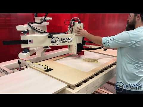 Evans Midwest 2480 Overarm Router