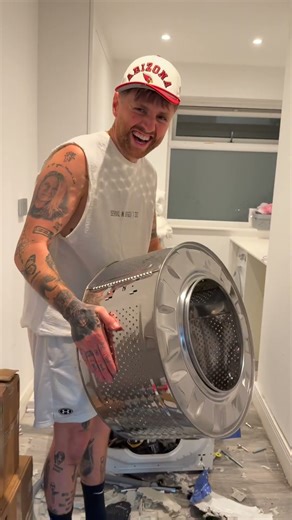 WASHING MACHINE PRANK!! #shorts