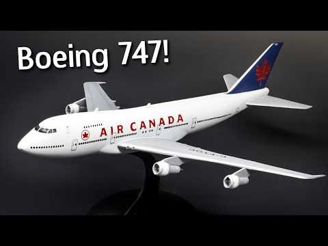 Not Complicated But Needs Work - Building the Revell Boeing 747-200 in 1/390 Scale - Build & Review