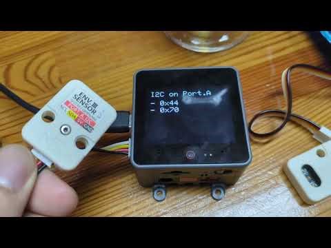 M5Stackに接続されているデバイスのI2Cアドレスを確認する