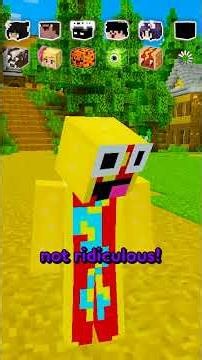 🥷I Choose Your Minecraft Skin!⛏️ #shorts