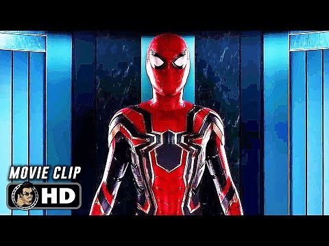 Iron Spider Suit Scene | SPIDER MAN HOMECOMING (2017) Tom Holland, Movie CLIP HD