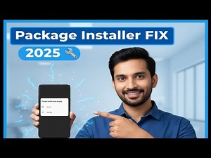How to fix package installer keeps stopping problem 2025 | package installer has stopped problem