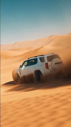 Unstoppable! SUV Creates a Sand Wave in the Desert, Epic SUV Drift Creates a Sand Explosion!