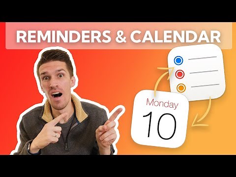 How to link Reminders with your Calendar