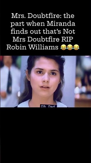 Mrs. Doubtfire scene Daniel saves Miranda’s boyfriend from choking #comedy #funny #robinwilliams
