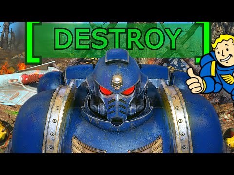 I Became A Space Marine In Fallout 4