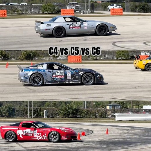 C4 vs C5 vs C6 Corvette