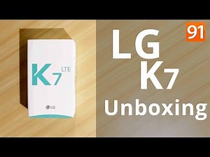 LG K7 Quick Unboxing | Box Contents | Price