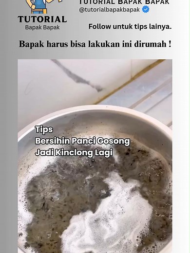 Tutorial Bersihkan Panci yang Gosong Secara Efektif