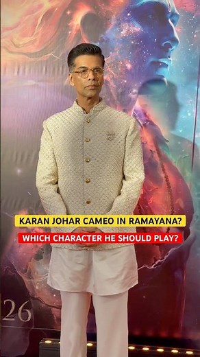 Bollywood Director Karan Johar at Actor Ranbir Kapoor Ramayana Trailer Launch || Namit Malhotra News