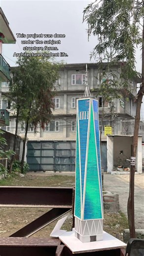 World Trade Centre Model in 1:1000 Scale