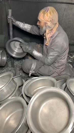 How is silverware made in a factory #fypシ゚viral #machinery #factory | Amanda Stout