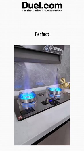 The Instagram reel video demonstrates a quick DIY installation of a sleek, built-in gas cooktop into a kitchen counter, connecting a flexible hose and igniting blue flames for a seamless look, captioned simply "Perfect." Garnering over 3.5 million views in under a day, it taps into viral trends for minimalist kitchen designs, though replies flag hazards like the exposed gas line, echoing common concerns in user-generated content. Gas appliance setups like this require certified professionals to 