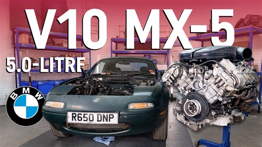V10 Engine Swap Progress on the Mazda MX-5 – Episode 5