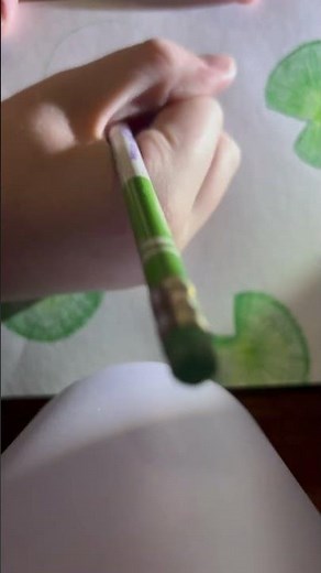 How to draw a lily pad! -Beginner level with shading