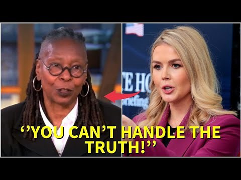 Whoopi Goldberg WALKED OFF The Set After A Heated Debate with Karoline Leavitt!