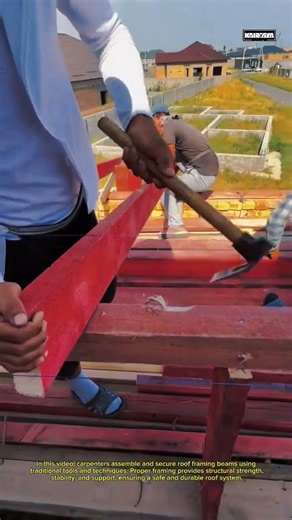 Roof Framing Installation | Skilled Carpentry Construction Work