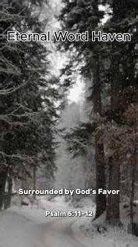 Surrounded by God’s Favor — Psalm 5:11–12 (KJV) | Joy for Those Who Trust Him