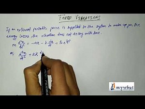 Forced Vibration: Differential Equation and its Solution