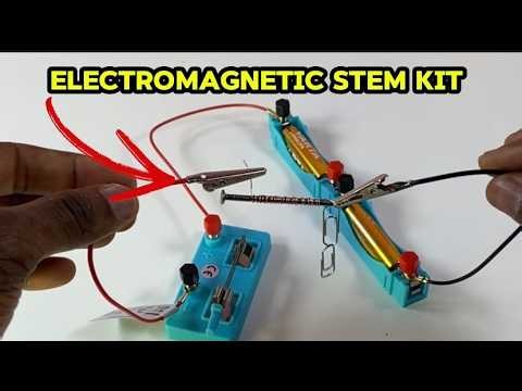 Build & Learn STEM Circuit Kit for Beginners Fun Electromagnetic Experiments!
