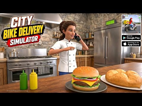 City Bike Delivery Simulator - New Mobile Gameplay