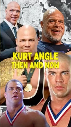 Kurt Angle Through The Years: Then and Now #kurtangle #tna #wweicon