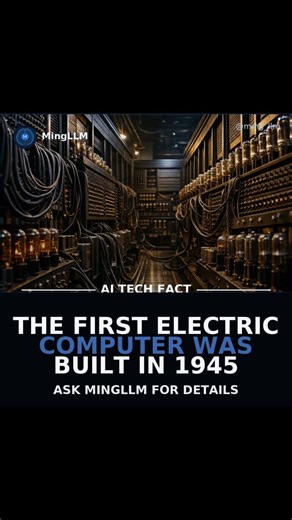 MingLLM on Instagram: "What was the first electric computer? A giant leap for mankind's tech. The ENIAC, created in 1945, was the first electronic general-purpose computer, revolutionizing computing forever. Quick hits: - ENIAC marked a computing milestone. - 1945 changed everything in electronics. Full breakdown: https://mingllm.com/post/first-electric-computer-xq-20260221140047348063-63bf119bb5 Audio pick: Drift Phonk (Bass Boost Music Remix) - Phonk #MingLLM #Tech #Engineering #Computing #AI"