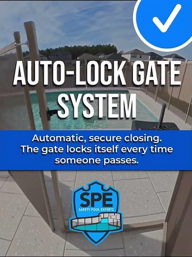 This visual checklist highlights the most important features a pool fence must have to be truly safe