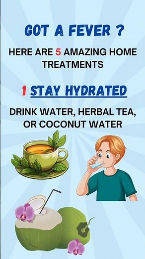 Got a fever? Here are 5 amazing home treatments!