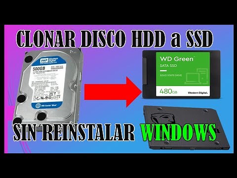 Como clonar un disco duro a un ssd sin reinstalar Windows